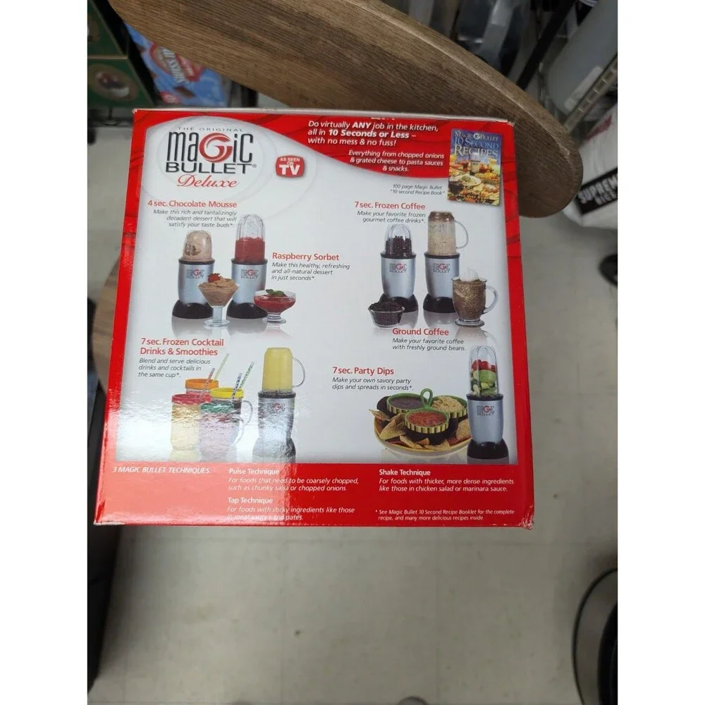 NEW MAGIC BULLET DELUXE 25 PIECE SET ORIGINAL! New In Box!!!!